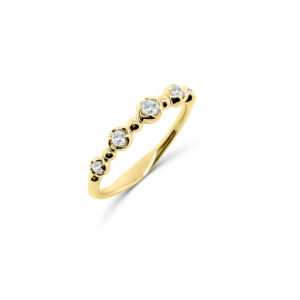 Diamond Bubble Ring